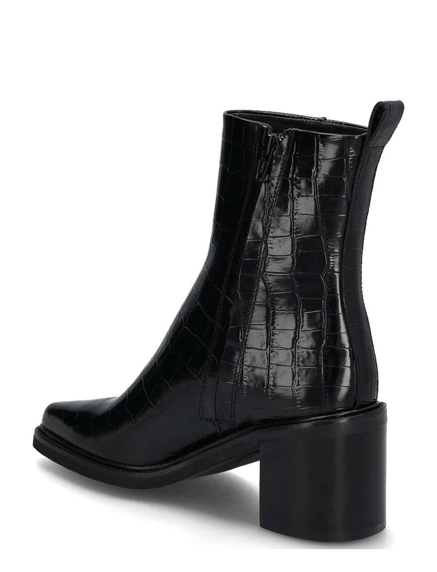 Billi Bi - Booties - kontsaga poolsaapad - black monterrey croco - 1