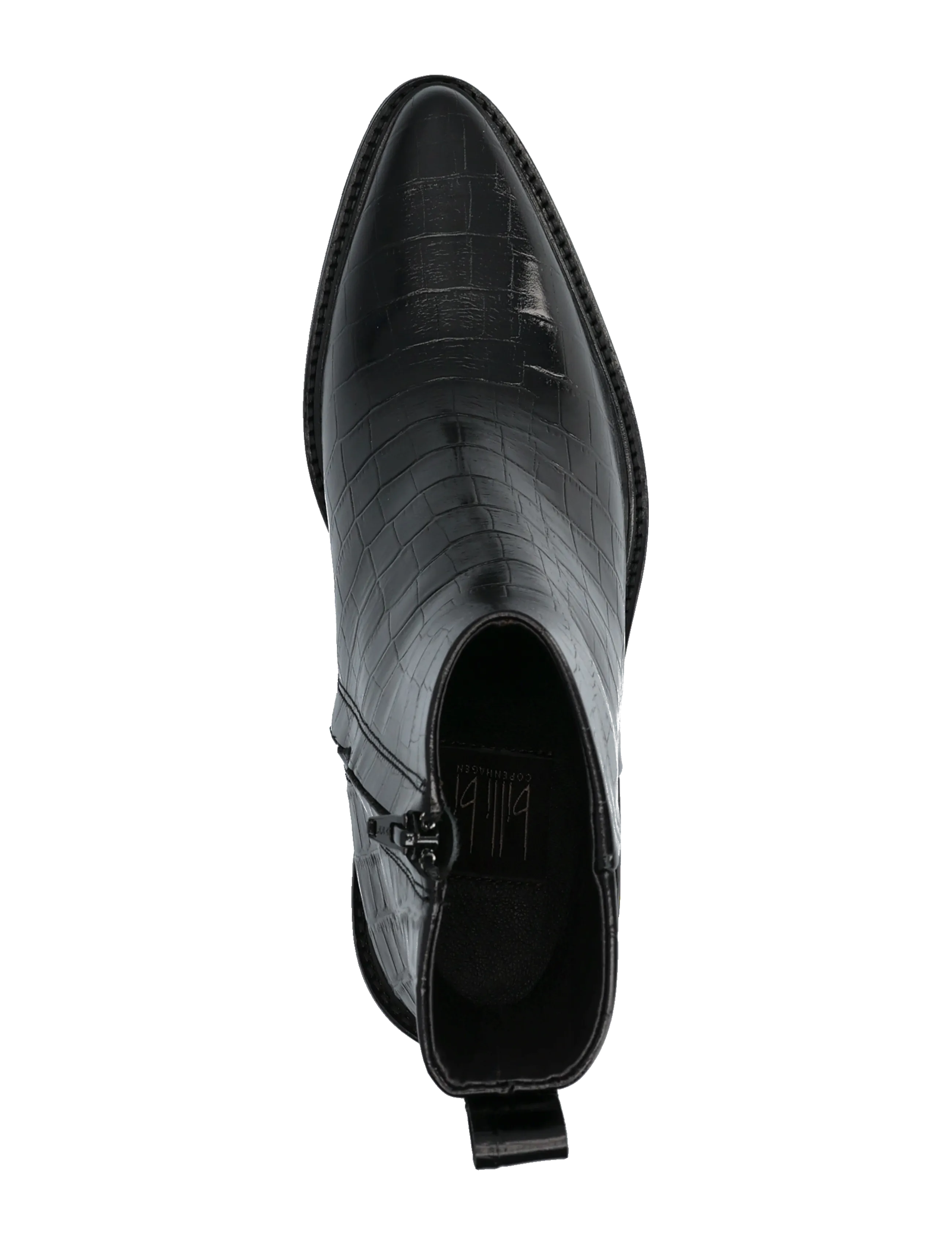 Billi Bi - Booties - støvletter - black monterrey croco - 3