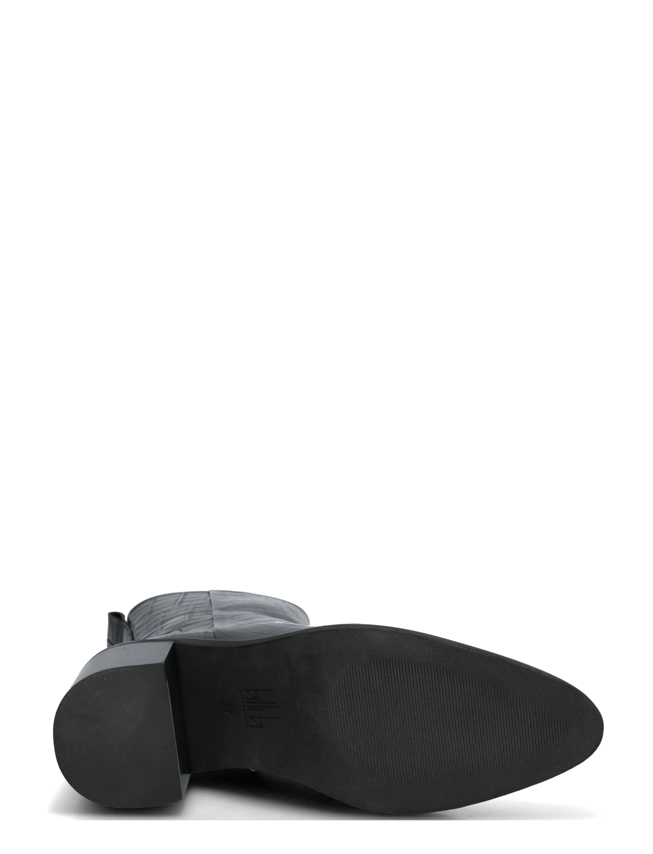 Billi Bi - Booties - kontsaga poolsaapad - black monterrey croco - 4