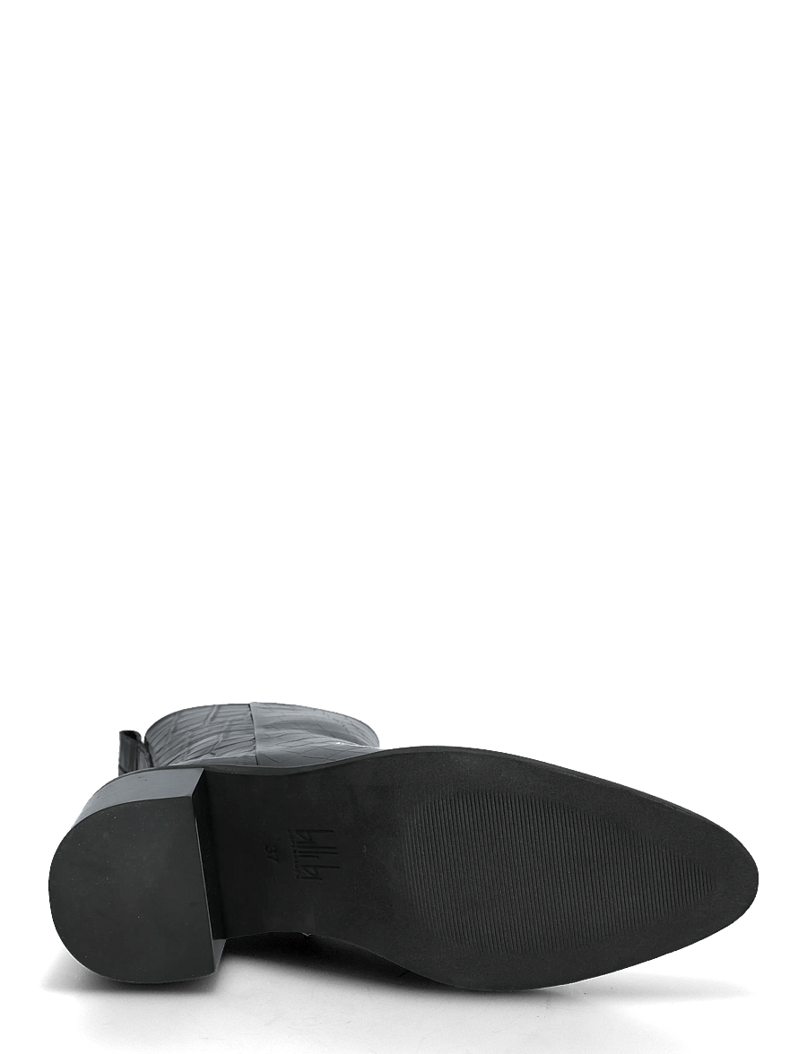 Billi Bi - Booties - støvletter - black monterrey croco - 4