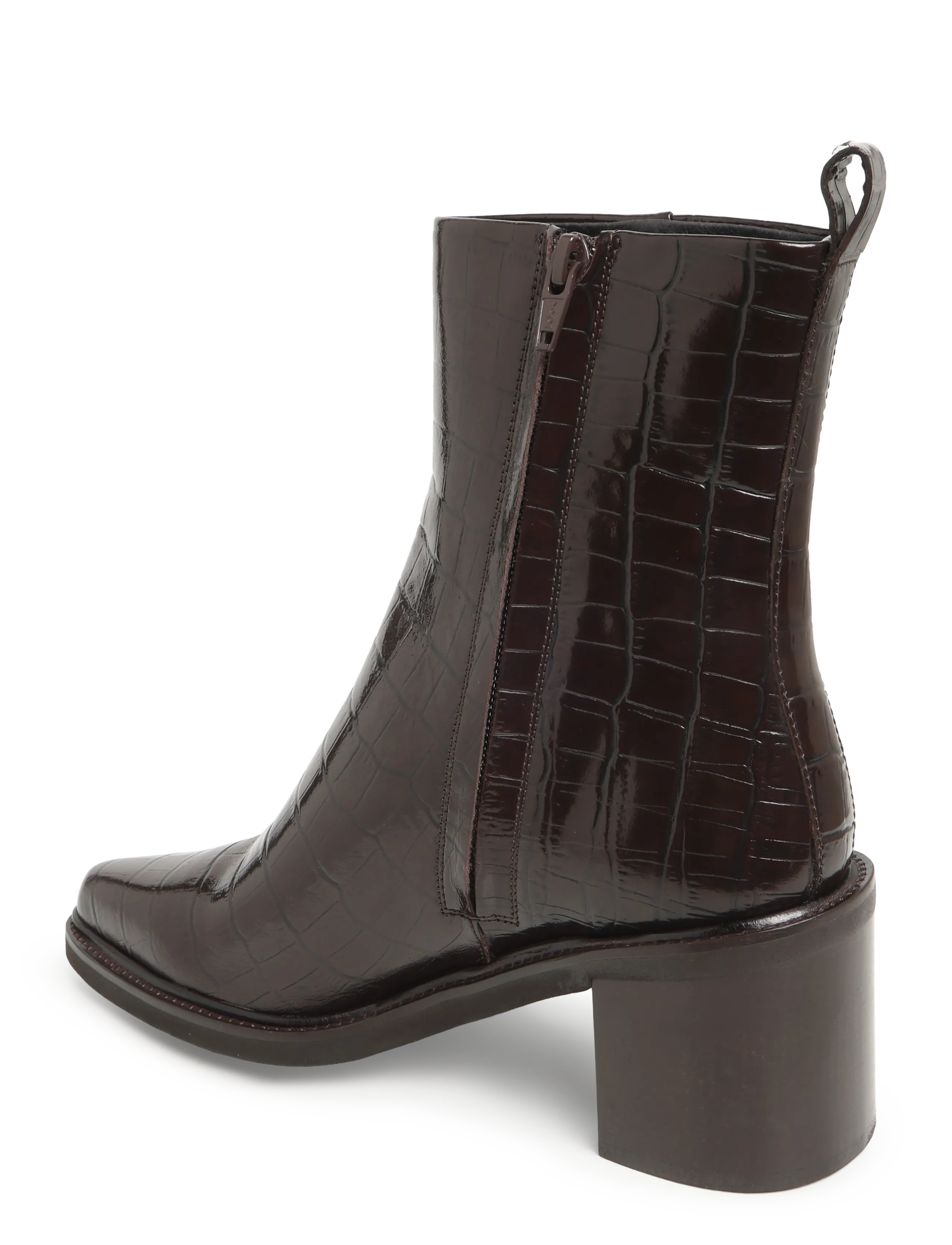 Billi Bi - Booties - heeled ankle boots - brown monterrey croco - 1