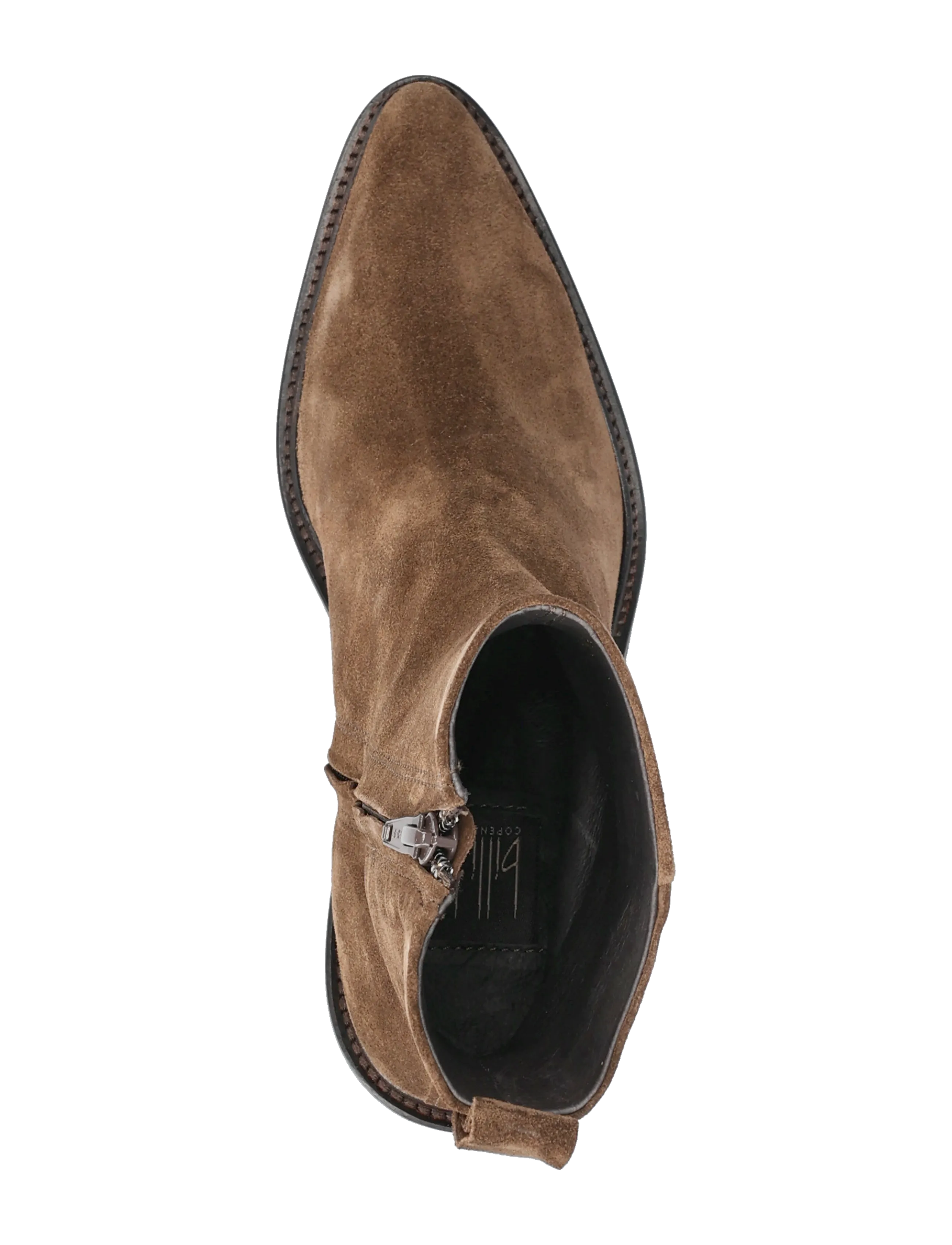 Billi Bi - Booties - kõrge konts - t.moro mustang suede - 3
