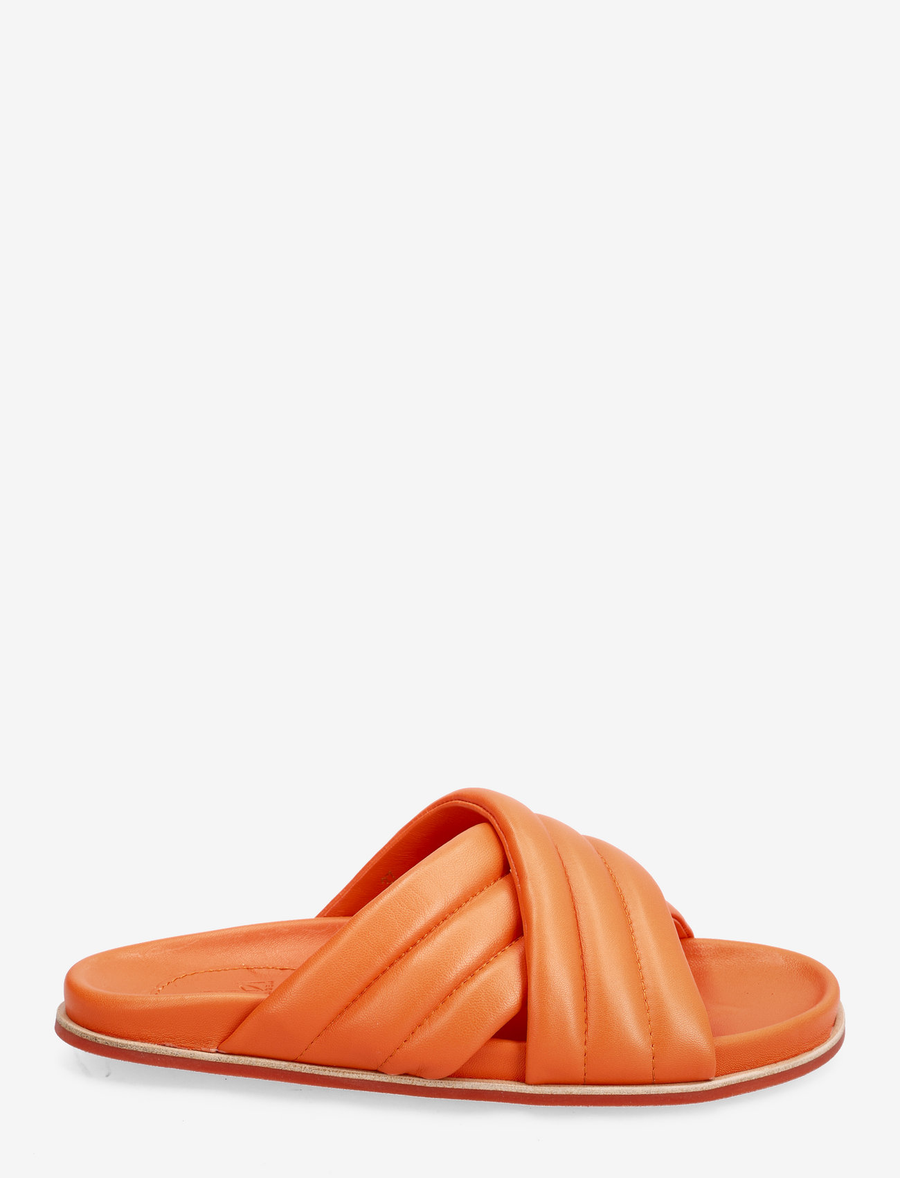 Billi Bi - C5573 - platta sandaler - orange nappa - 1