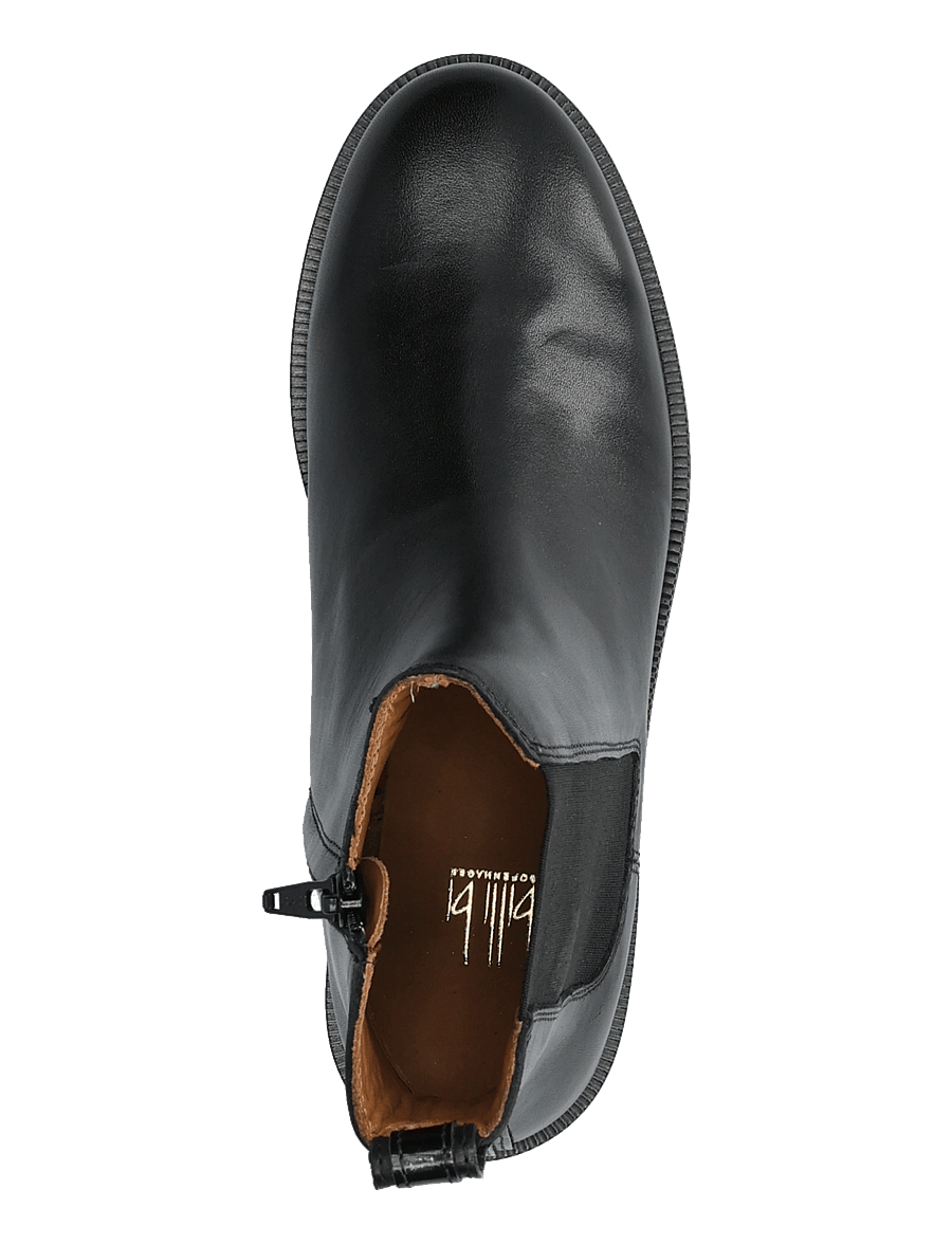 Billi Bi - Boots - flade ankelstøvler - black calf - 3