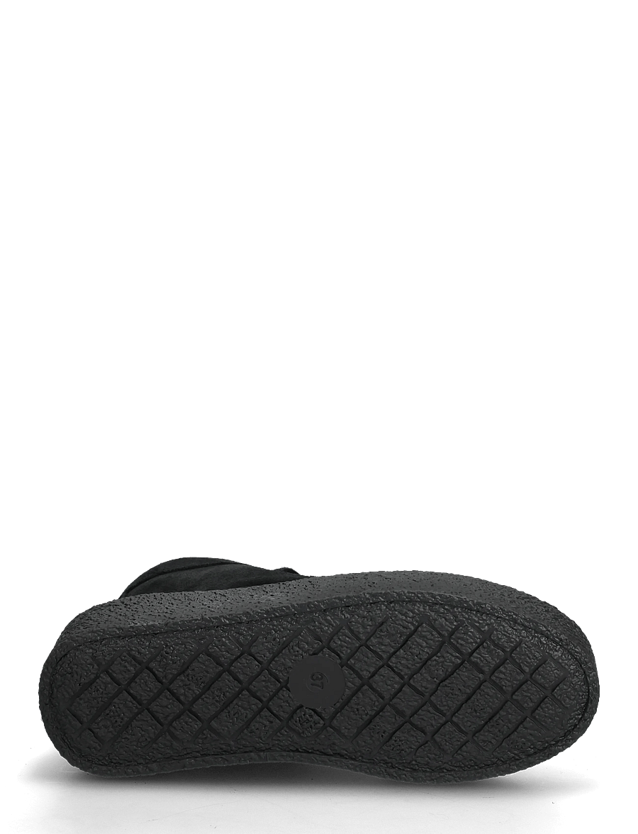 Billi Bi - Warm lining - geschnürte stiefel - black babysilk suede - 4