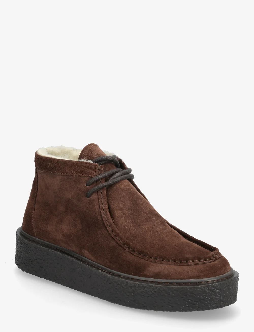 Billi Bi - Warm lining - varmforede sko - chocolate brown suede - 0