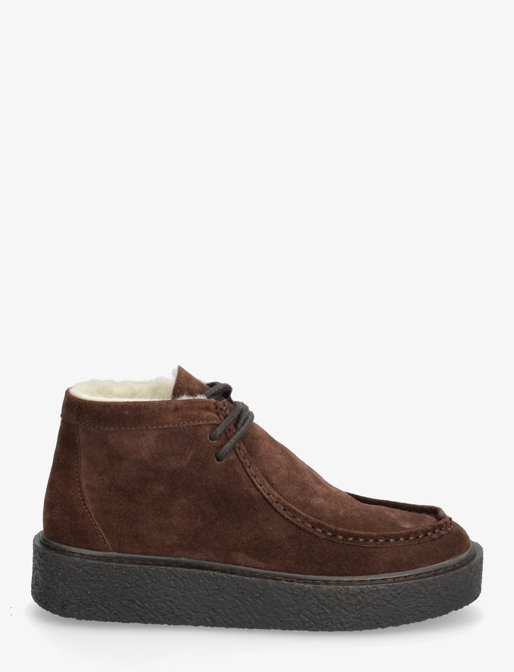 Billi Bi - Warm lining - varmforede sko - chocolate brown suede - 1
