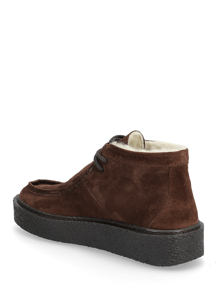 Billi Bi - Warm lining - geschnürte stiefel - chocolate brown suede - 2
