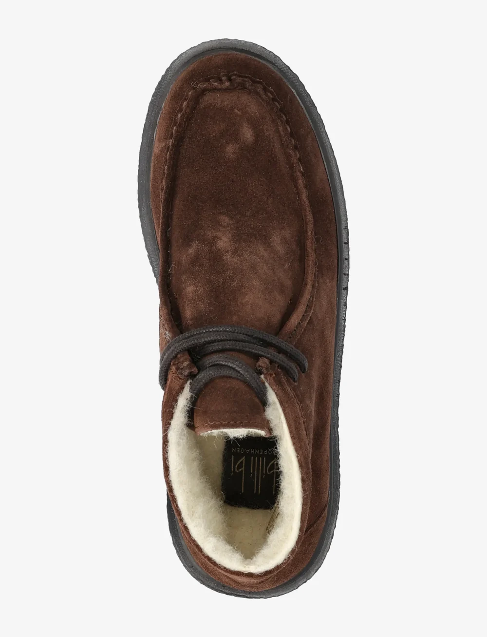 Billi Bi - Warm lining - varmforede sko - chocolate brown suede - 3