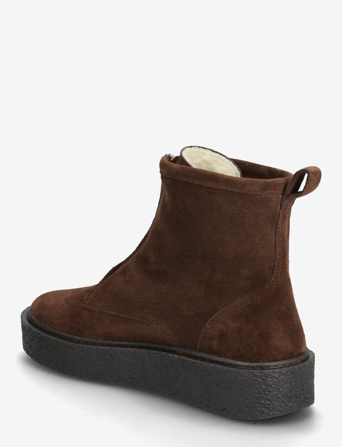 Billi Bi - Warm lining - madalad poolsaapad - chocolate brown suede - 2