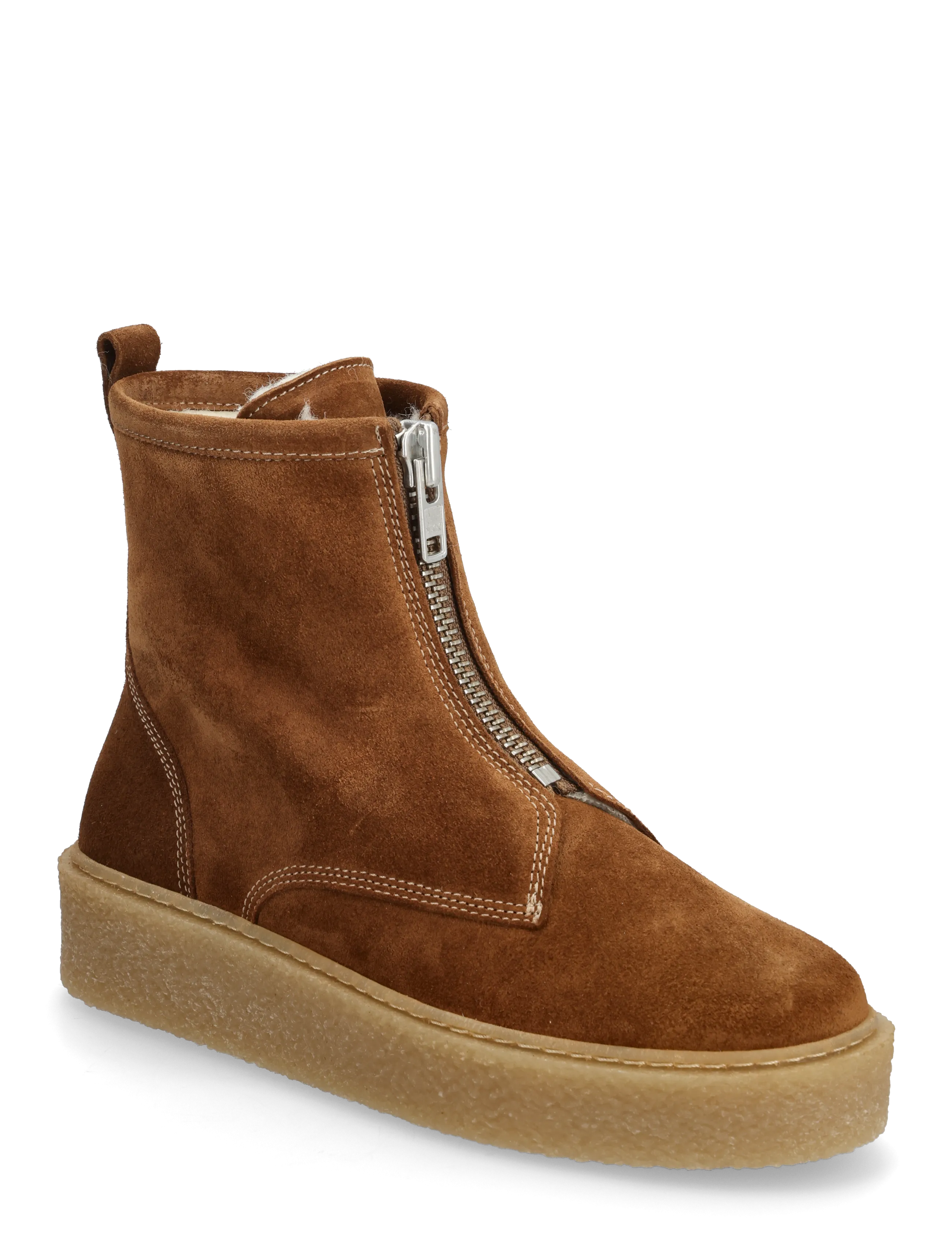 Warm lining - COGNAC SUEDE