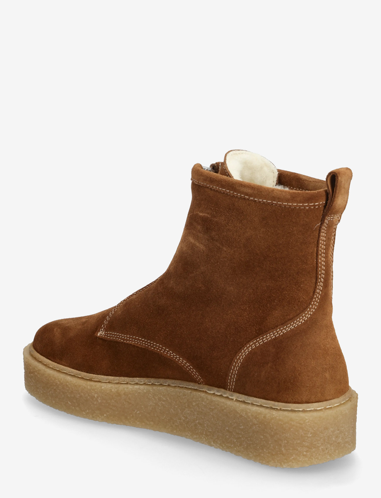 Billi Bi - Warm lining - flache stiefeletten - cognac suede - 2