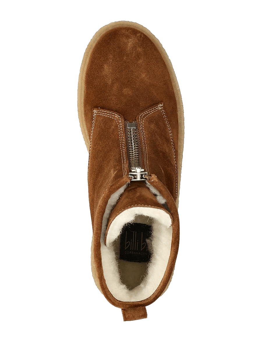 Billi Bi - Warm lining - flache stiefeletten - cognac suede - 3