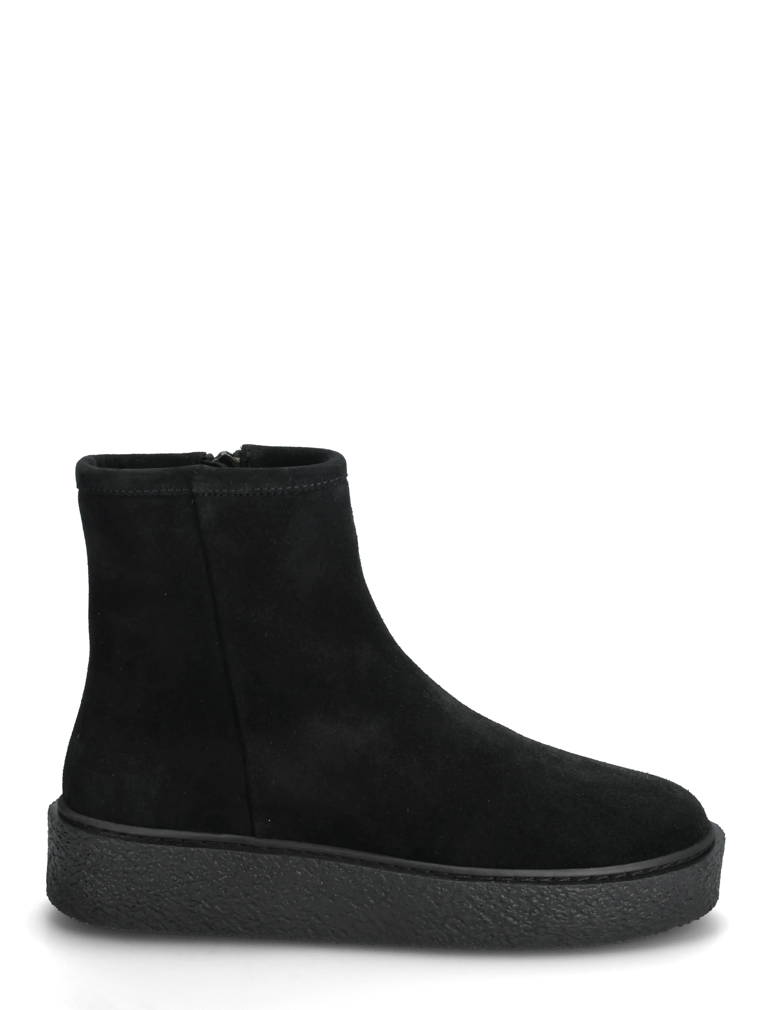 Billi Bi - Warm lining - flache stiefeletten - black babysilk suede - 1