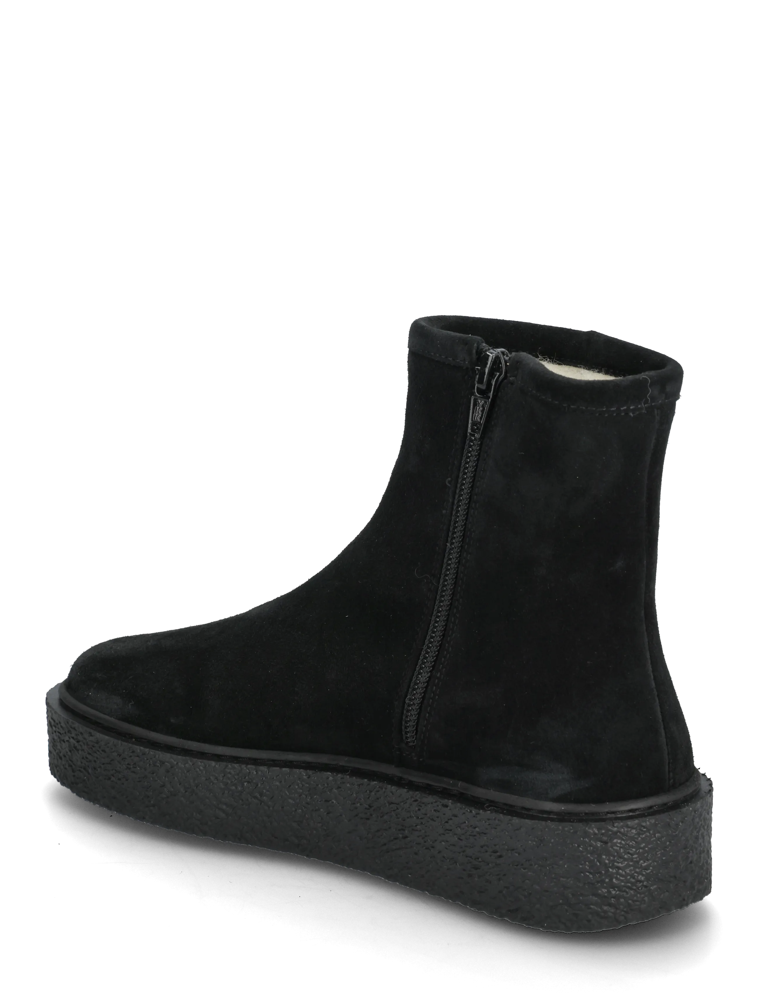 Billi Bi - Warm lining - flache stiefeletten - black babysilk suede - 2