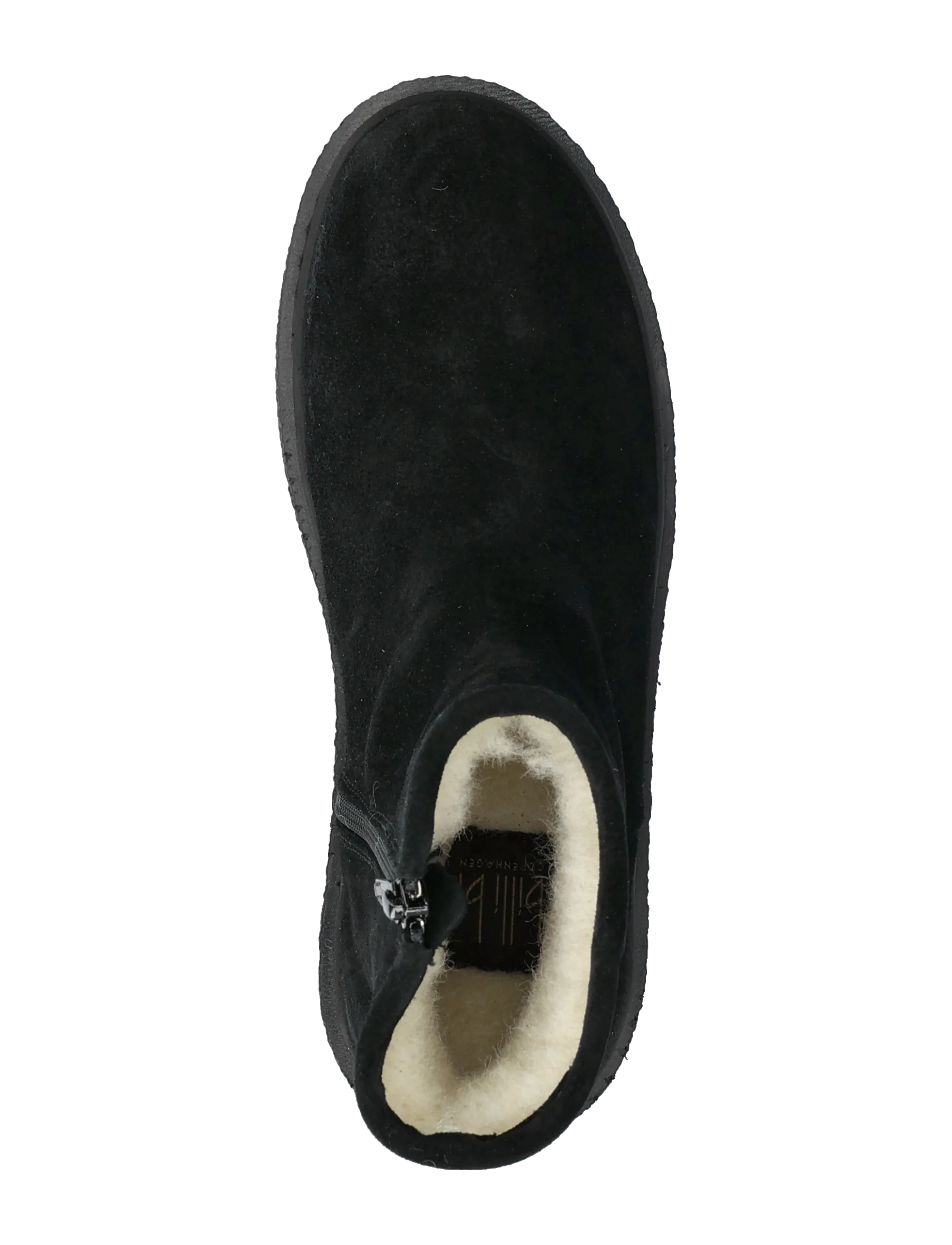 Billi Bi - Warm lining - flache stiefeletten - black babysilk suede - 3