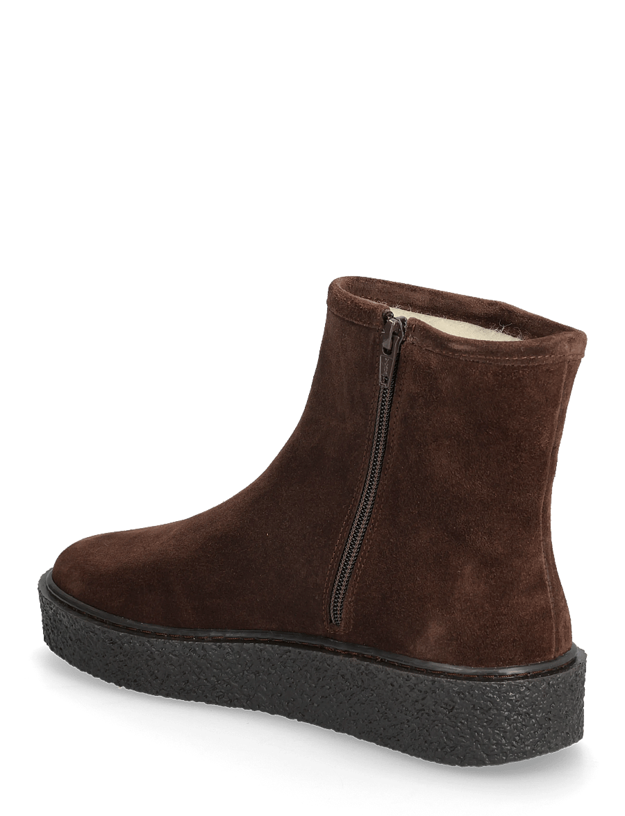 Billi Bi - Warm lining - płaskie botki - chocolate brown suede - 2