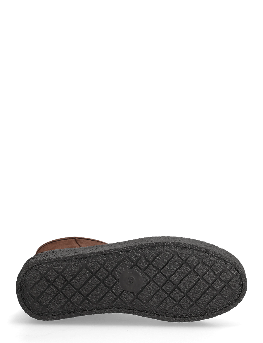 Billi Bi - Warm lining - płaskie botki - chocolate brown suede - 4
