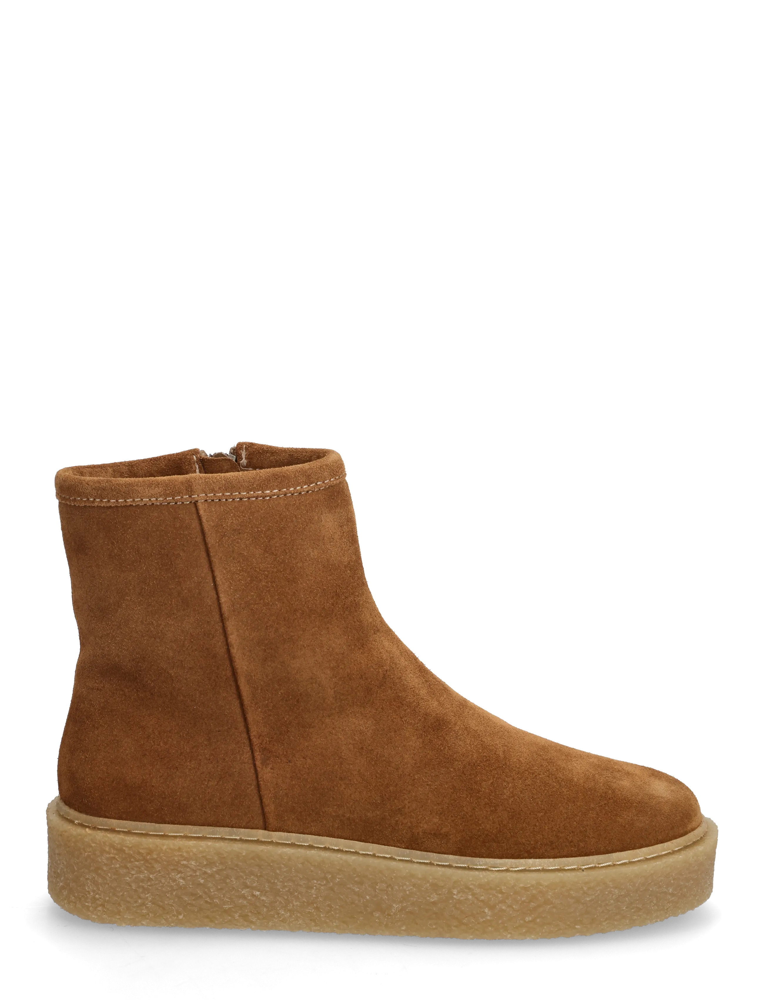 Billi Bi - Warm lining - flache stiefeletten - cognac suede - 1