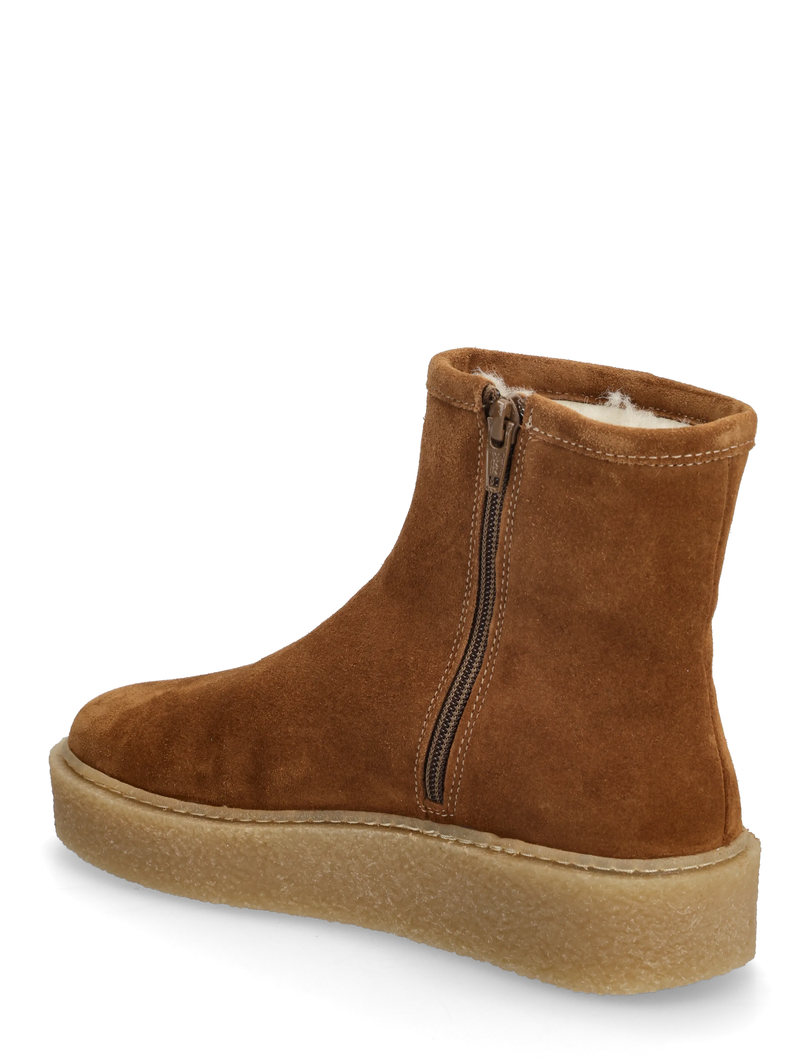 Billi Bi - Warm lining - flache stiefeletten - cognac suede - 2