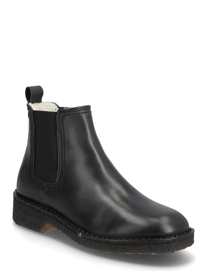 Billi Bi - Trotter - varmfodrade skor - black calf / black sole - 0