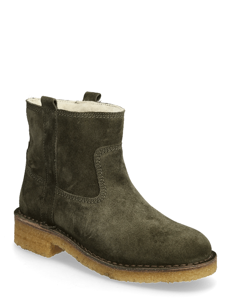 Billi Bi - Trotter - flache stiefeletten - dark olive suede - 0
