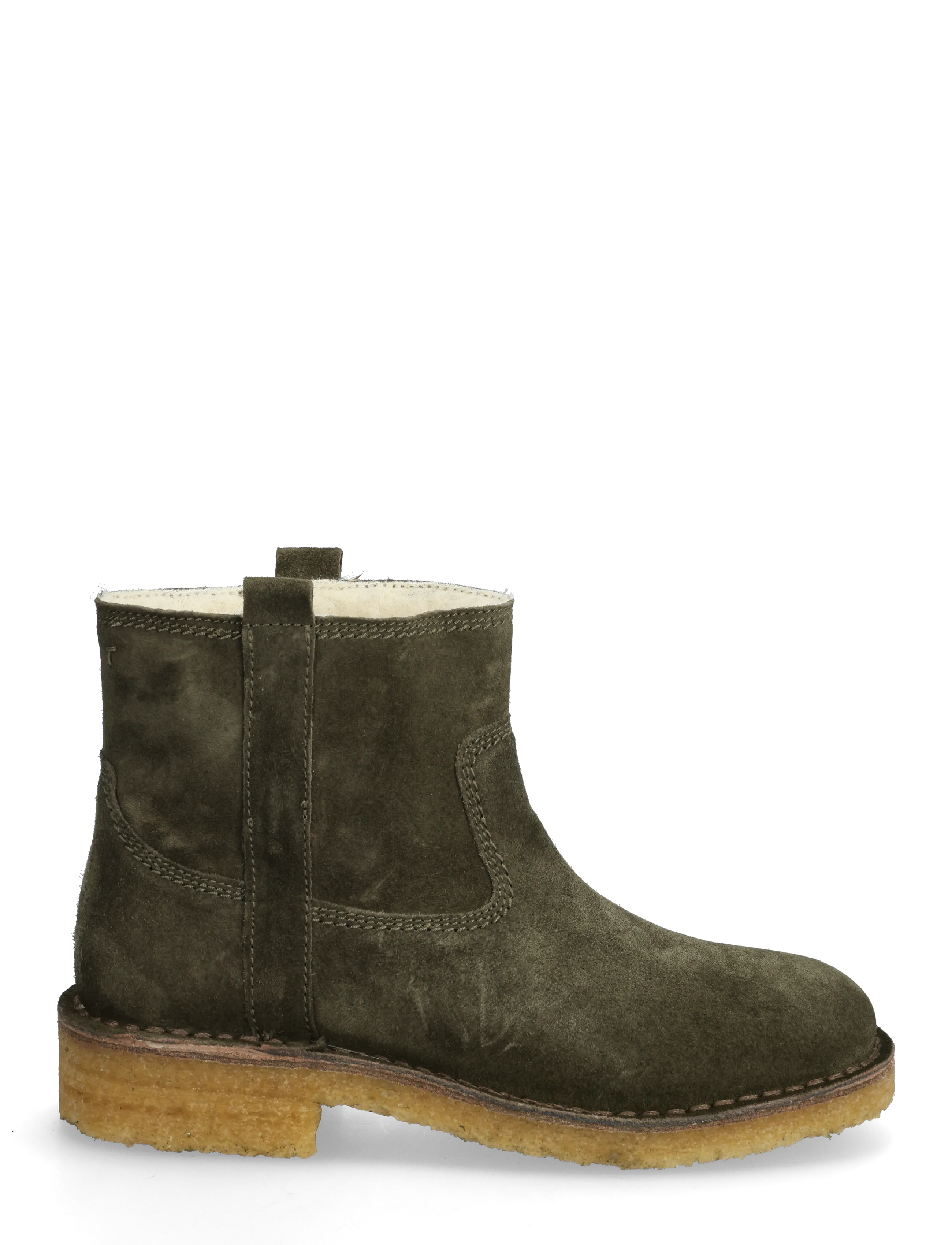 Billi Bi - Trotter - płaskie botki - dark olive  suede - 1