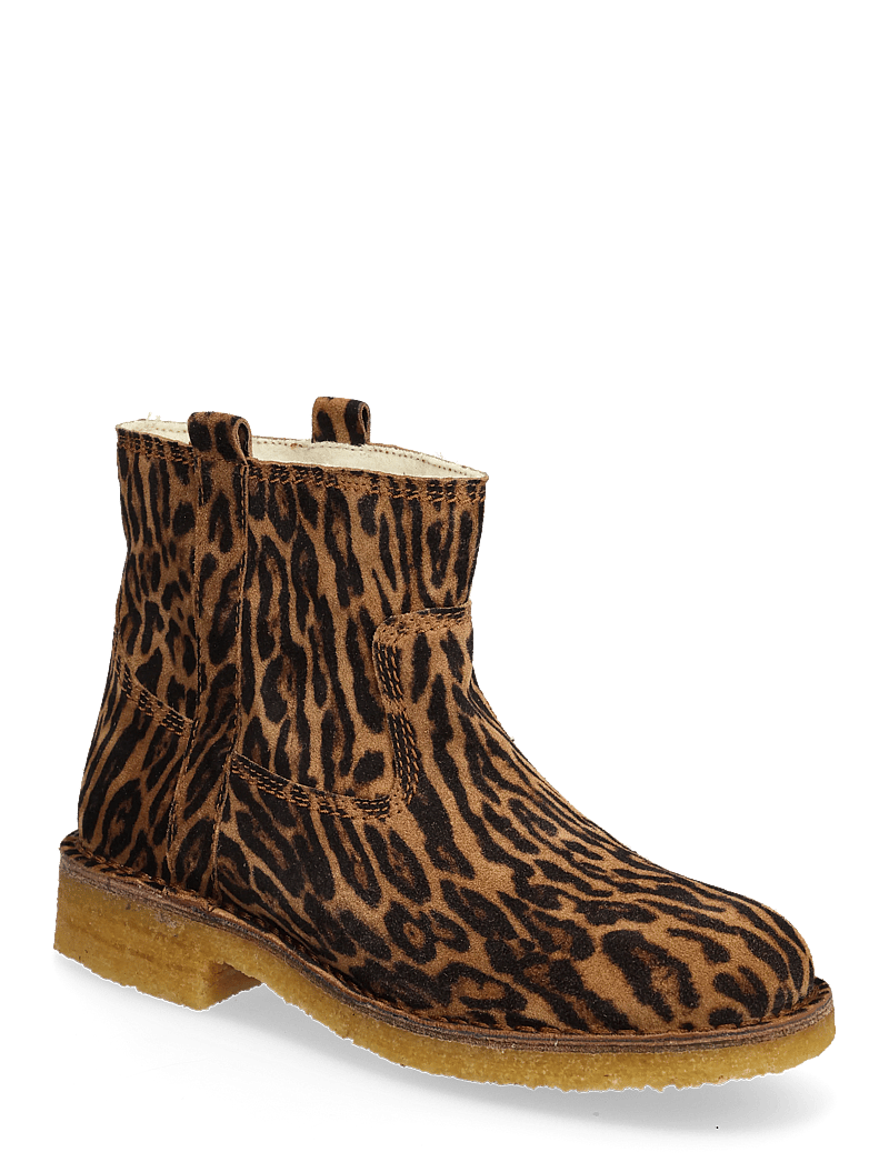 Billi Bi - Trotter - flache stiefeletten - leopardo cuoio suede - 0