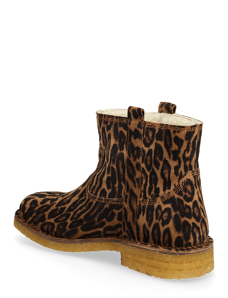 Billi Bi - Trotter - flache stiefeletten - leopardo cuoio suede - 2
