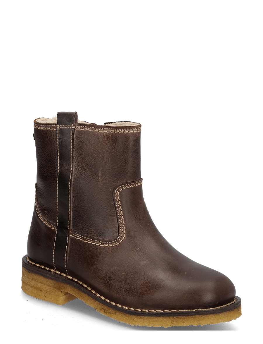 Billi Bi - Warm lining - madalad poolsaapad - brown west - 0