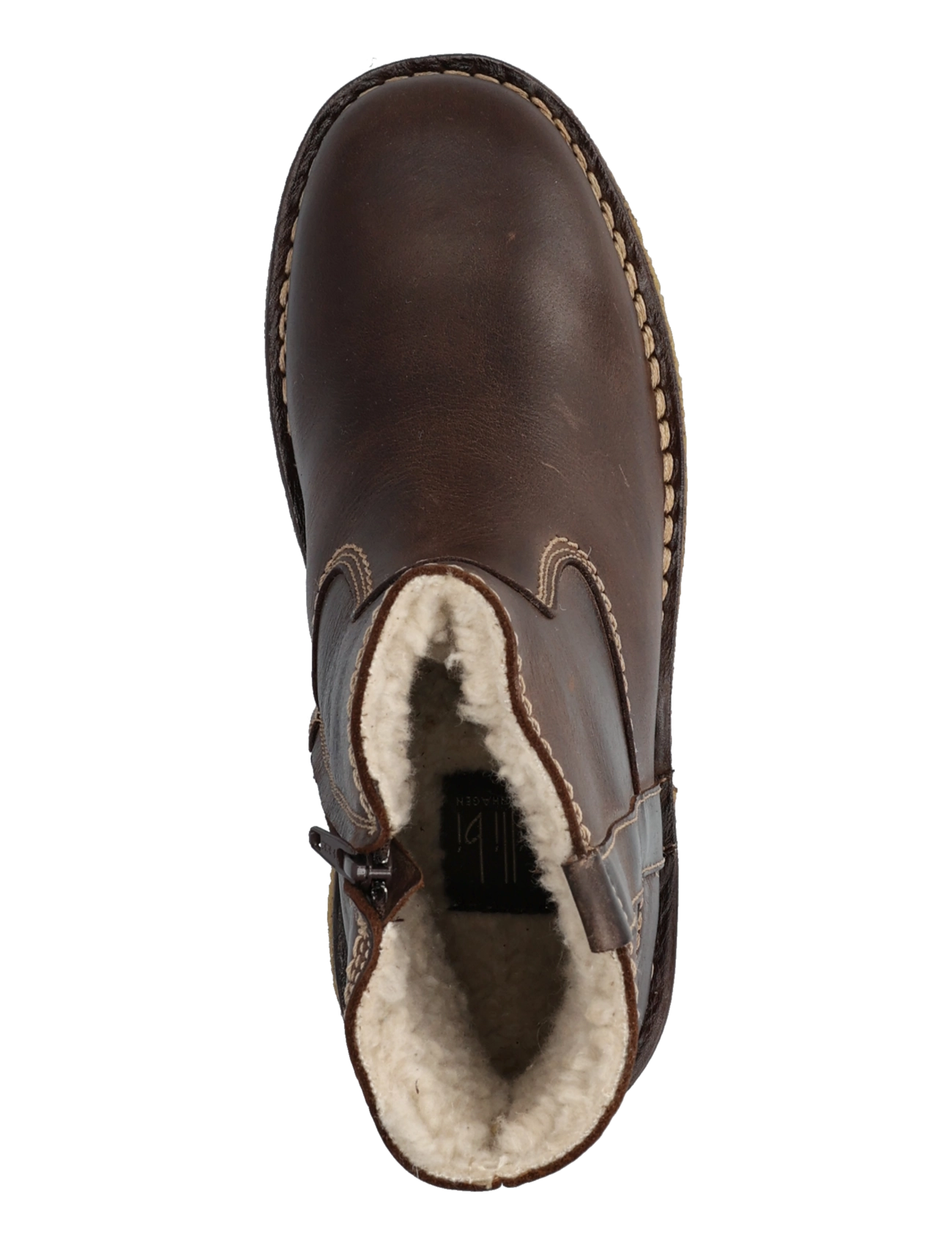 Billi Bi - Warm lining - vintersko - brown west - 3