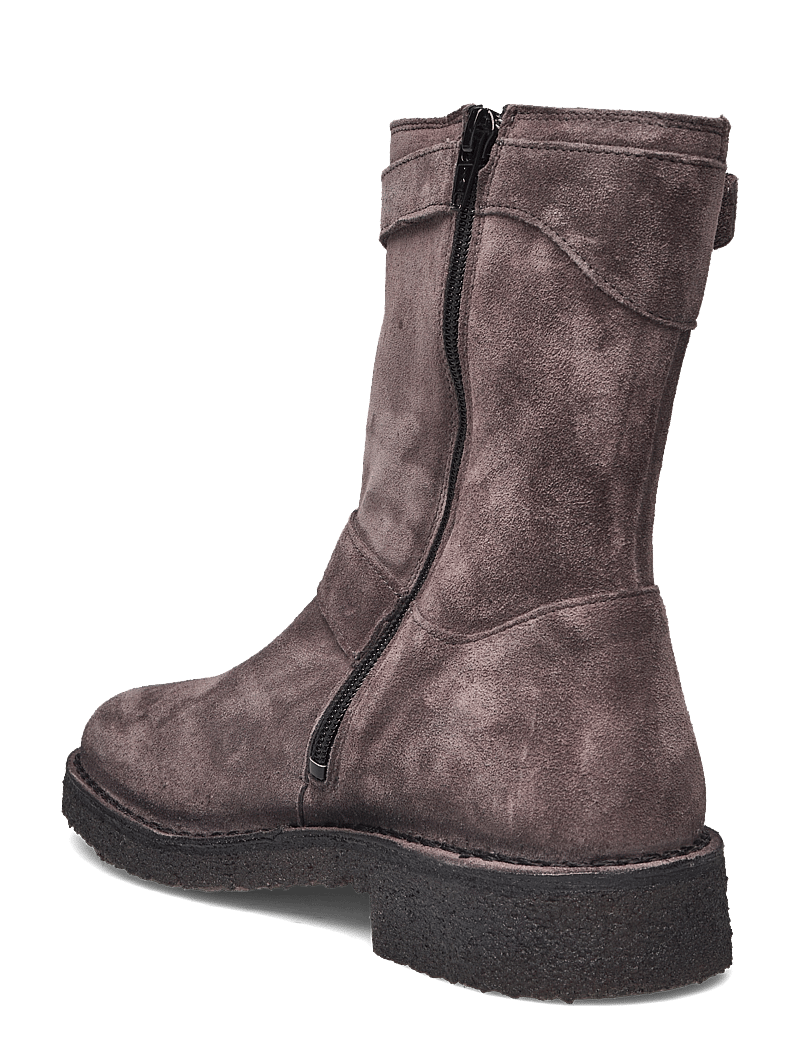 Billi Bi - Trotter - madalad poolsaapad - dark grey suede - 2