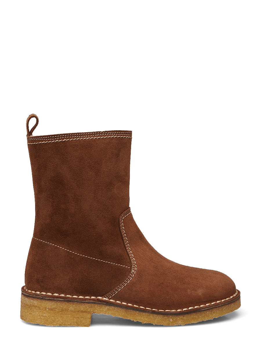 Billi Bi - Warm lining - talvesaapad - brown suede - 1