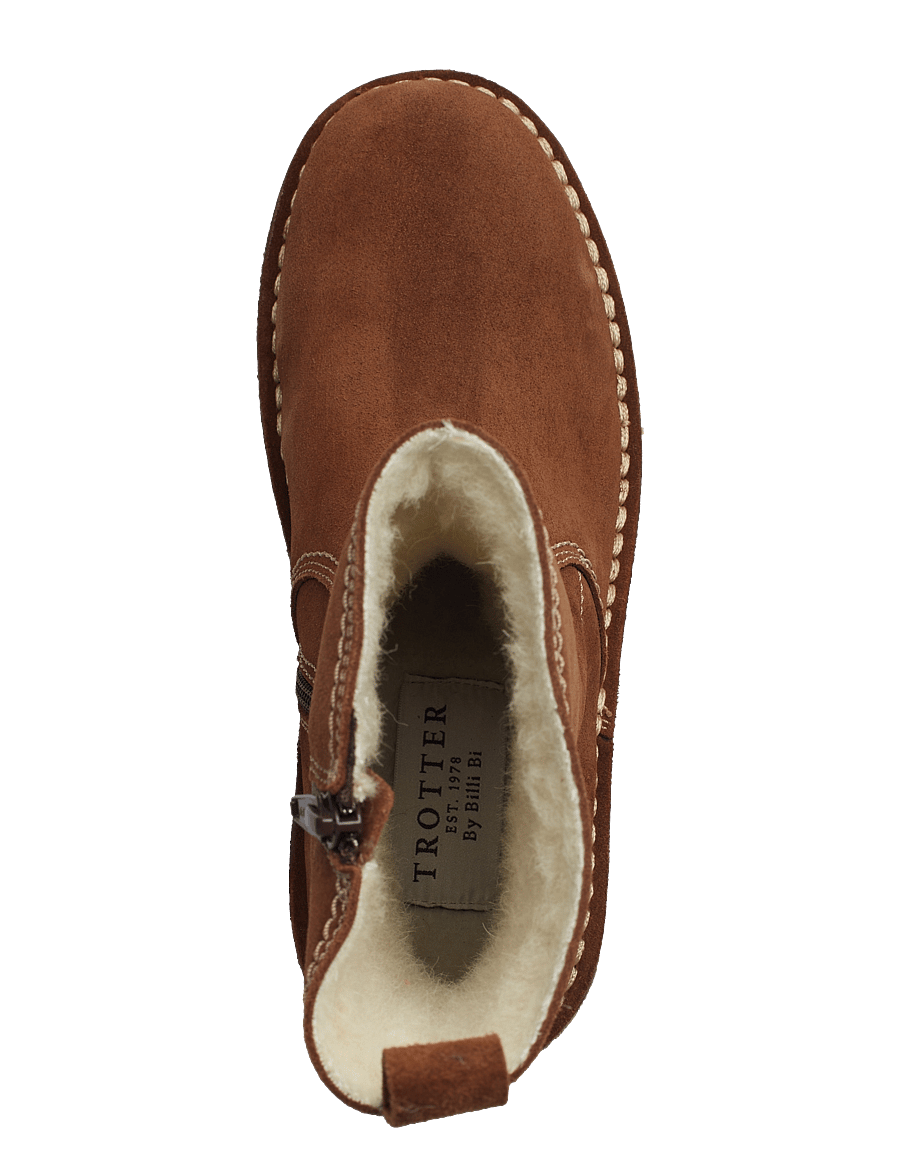 Billi Bi - Warm lining - talvesaapad - brown suede - 3