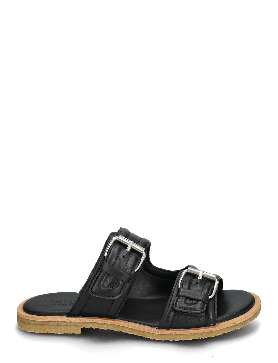Billi Bi - Trotter - flache sandalen - black calf - 1