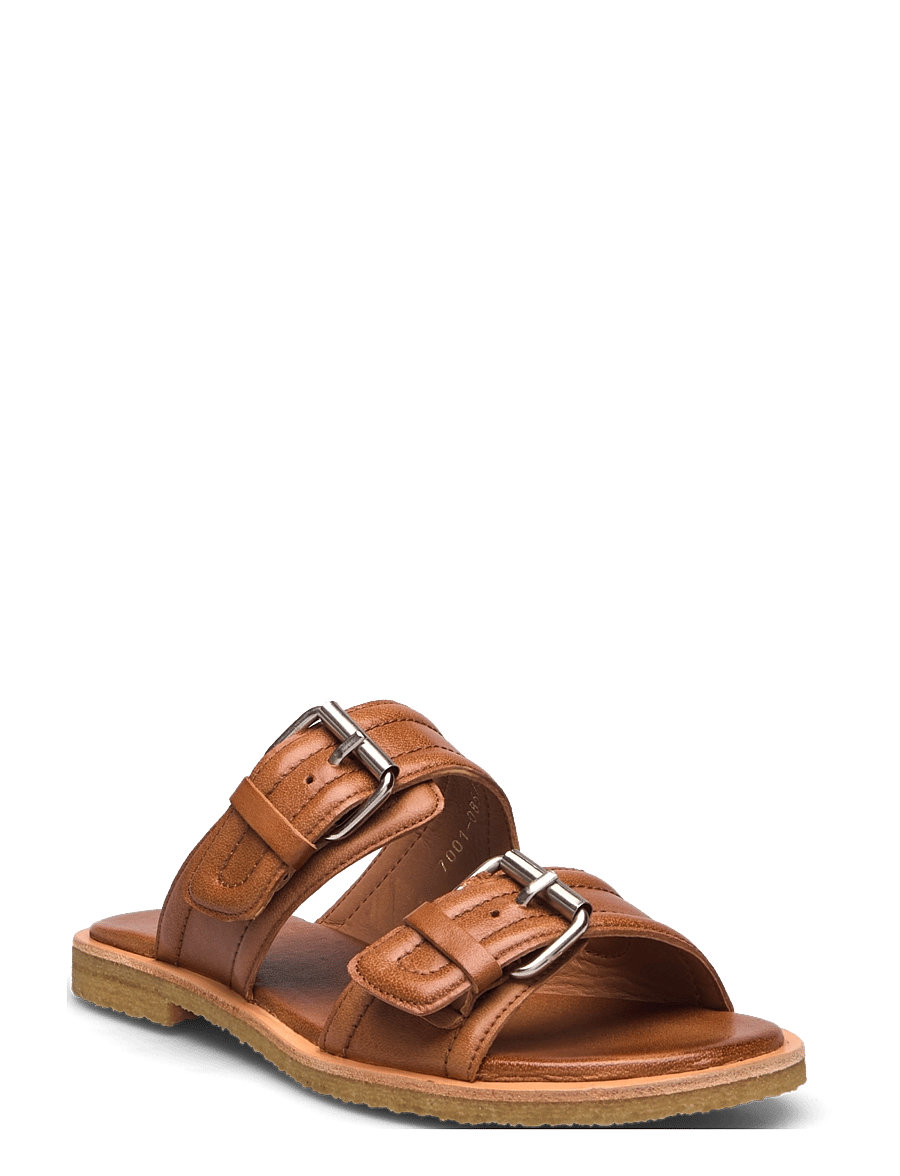 Billi Bi - Trotter - sandales plates - camel calf - 0