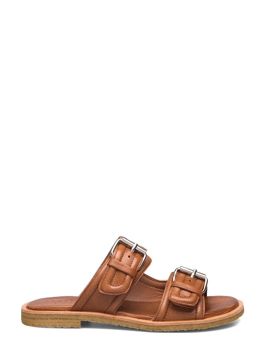 Billi Bi - Trotter - sandales plates - camel calf - 1