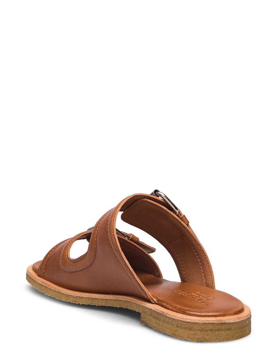 Billi Bi - Trotter - sandales plates - camel calf - 2