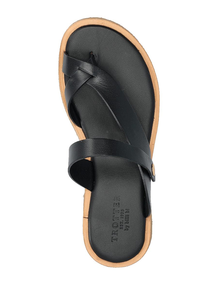 Billi Bi - Sandals - flache sandalen - black calf - 3