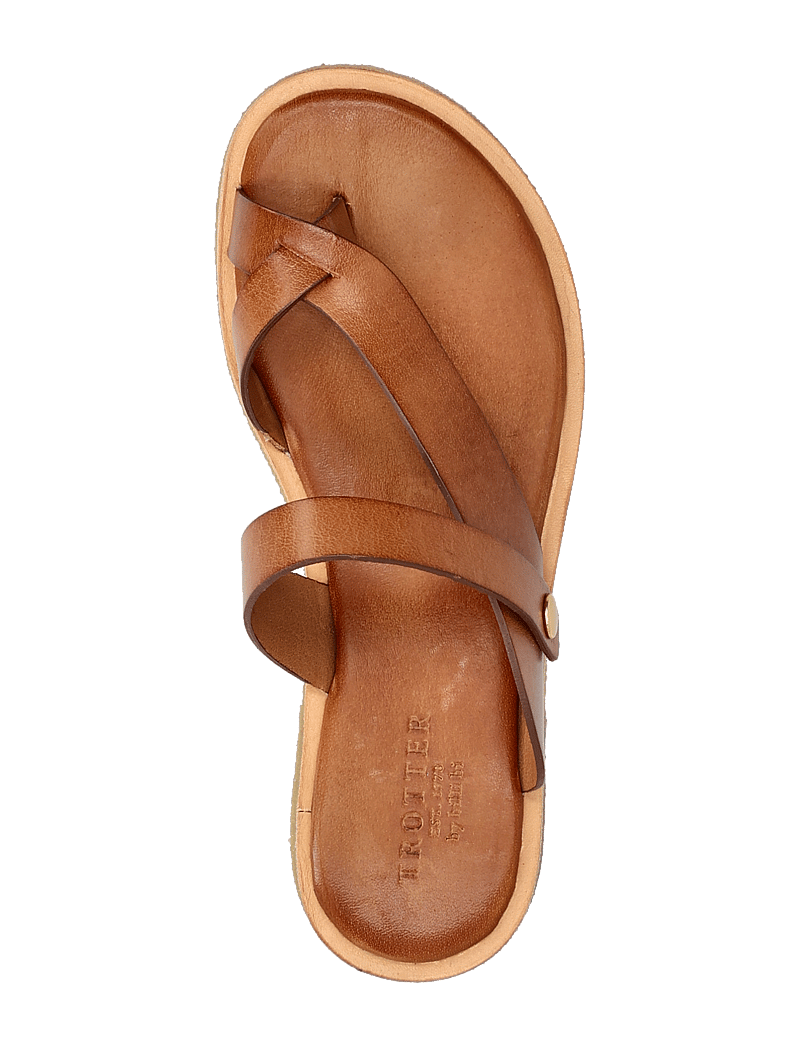 Billi Bi - Sandals - flache sandalen - cognac calf - 4