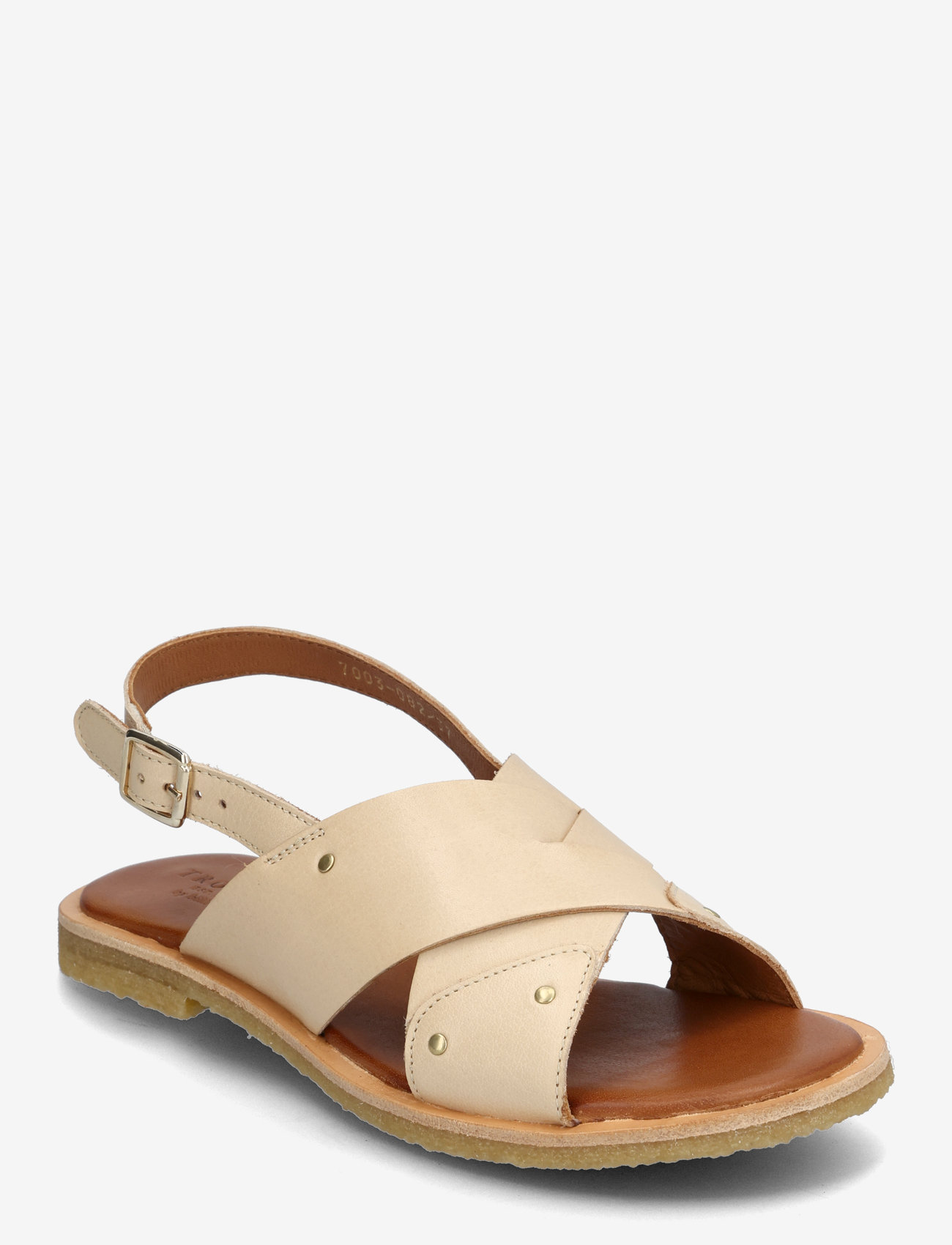 Billi Bi - Trotter - flache sandalen - beige areia calf - 0