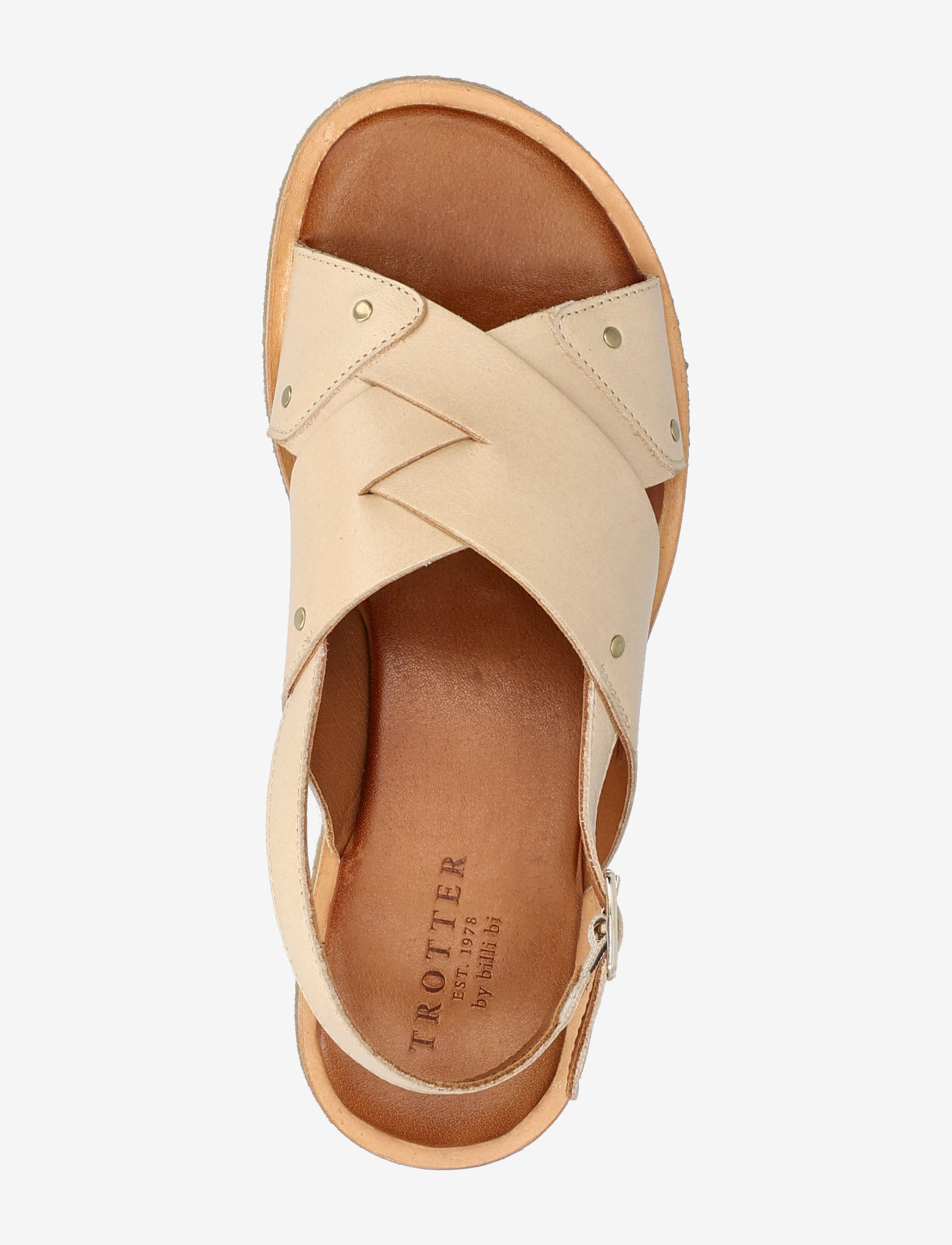 Billi Bi - Trotter - flache sandalen - beige areia calf - 3