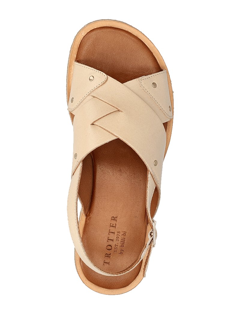 Billi Bi - Trotter - flache sandalen - beige areia calf - 3