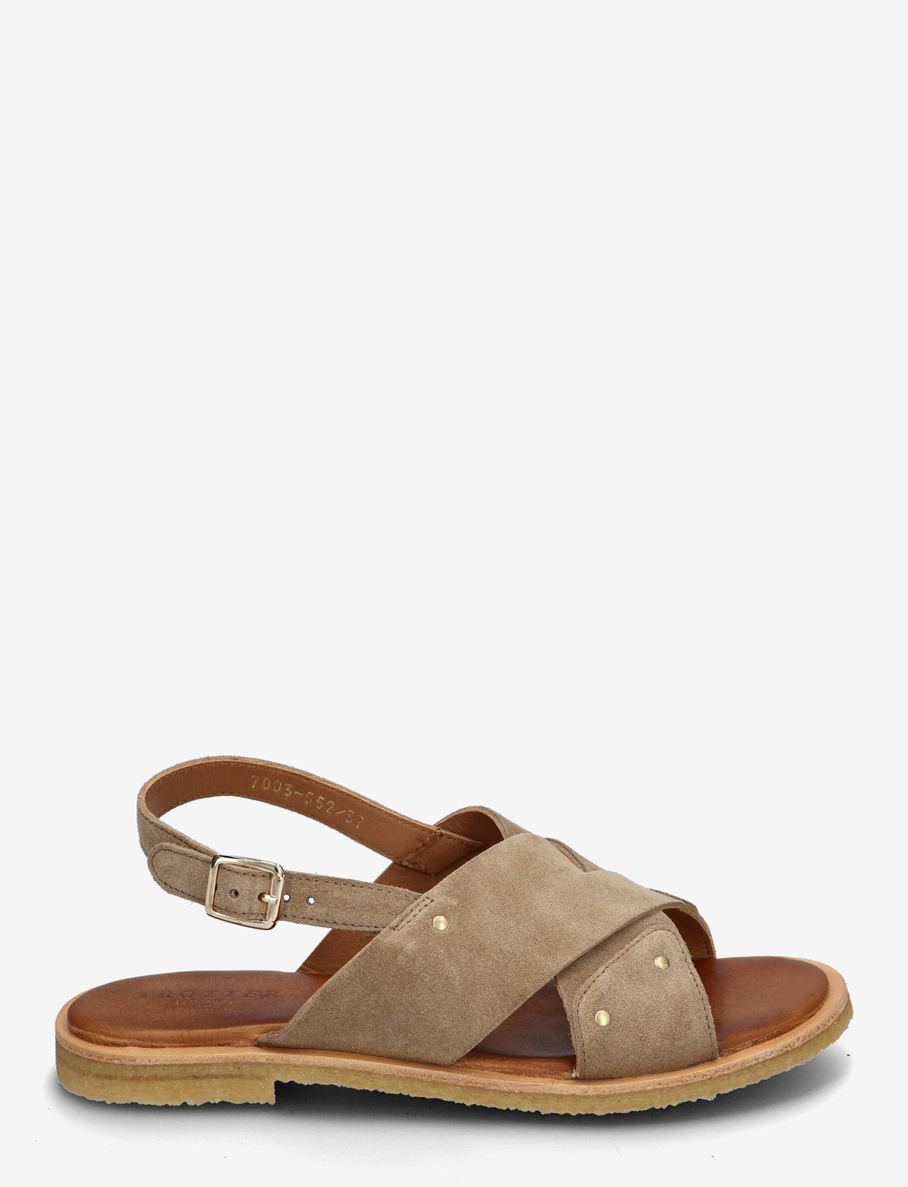 Billi Bi - Trotter - flade sandaler - sand  suede - 1