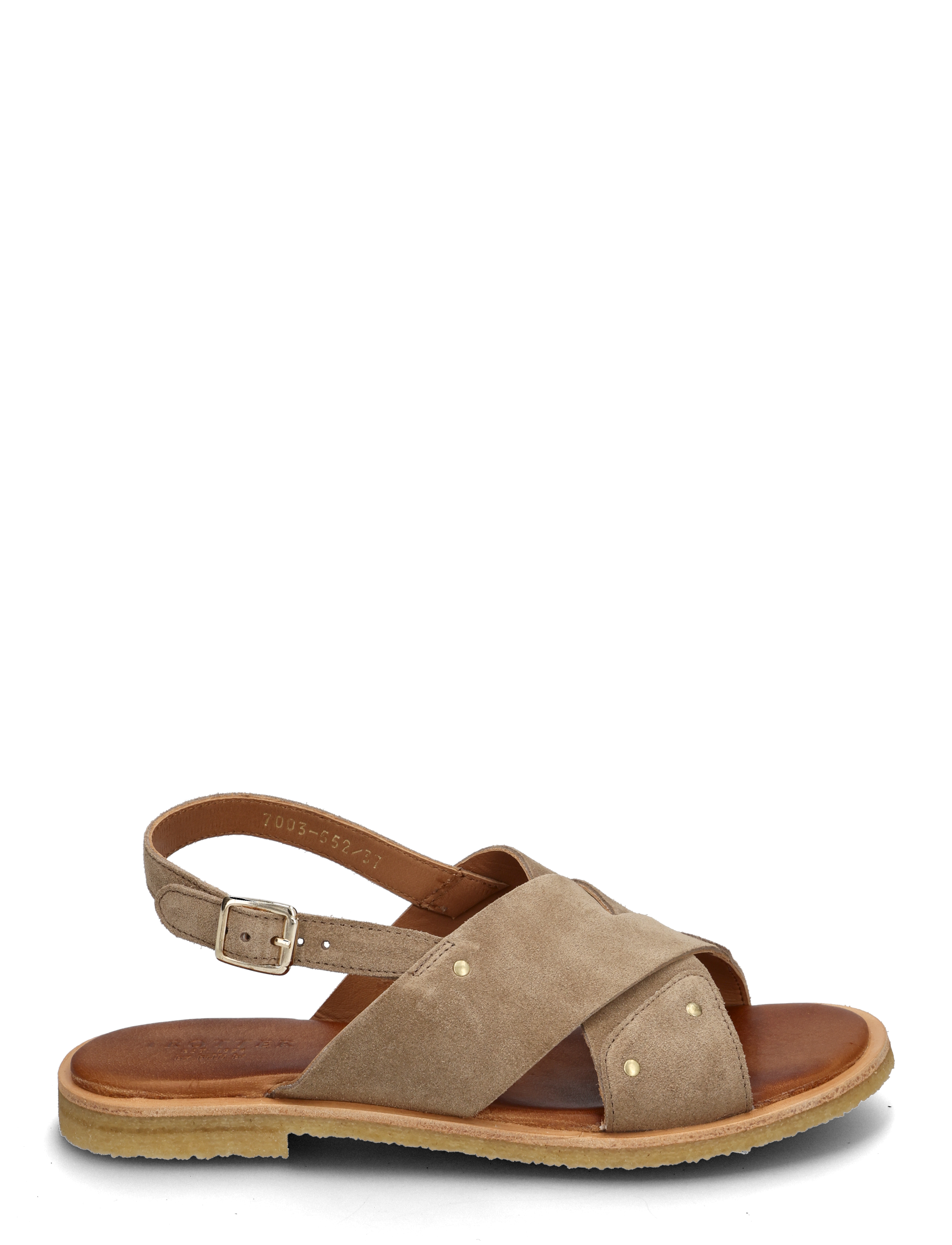 Billi Bi - Trotter - flade sandaler - sand  suede - 1
