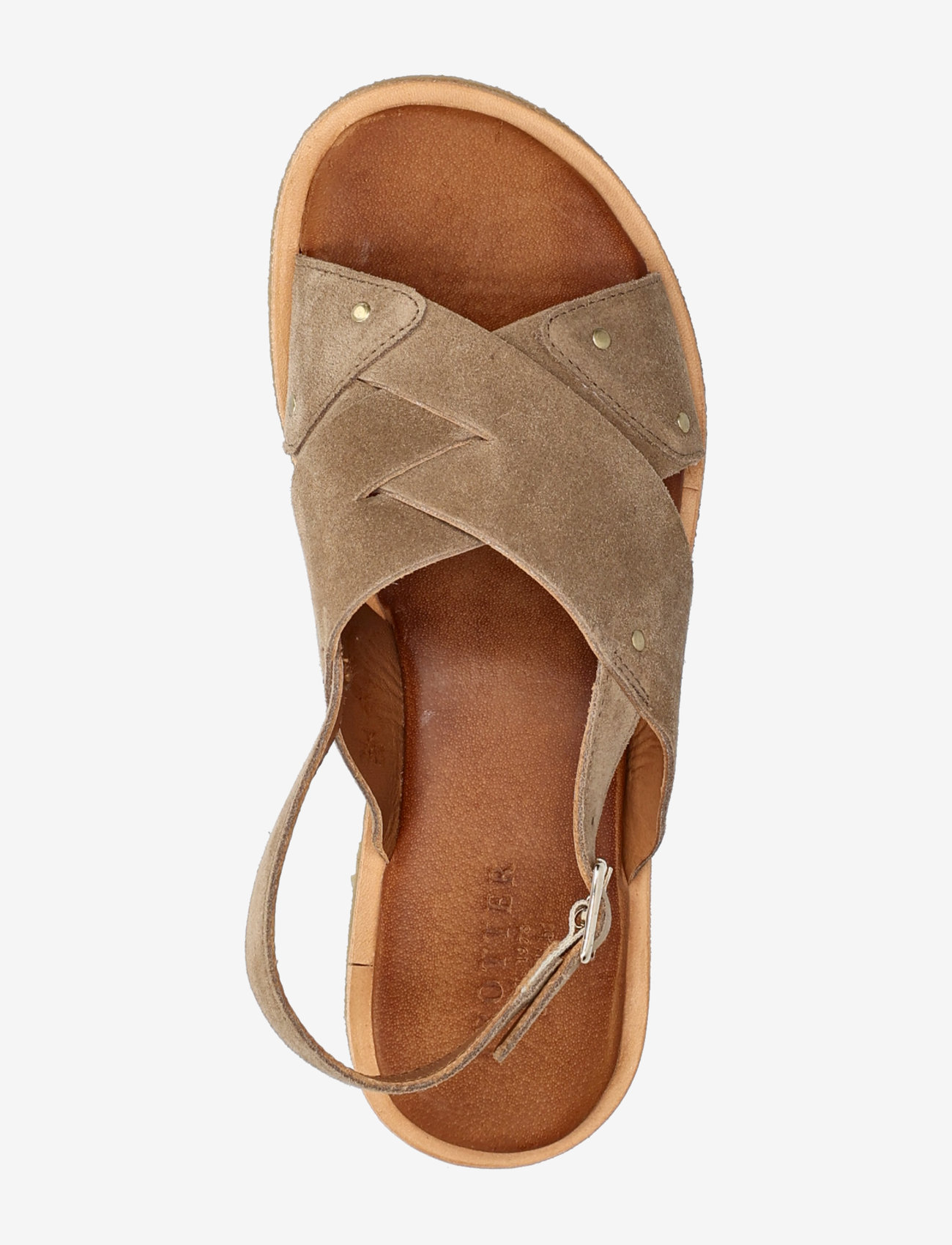 Billi Bi - Trotter - flade sandaler - sand  suede - 3