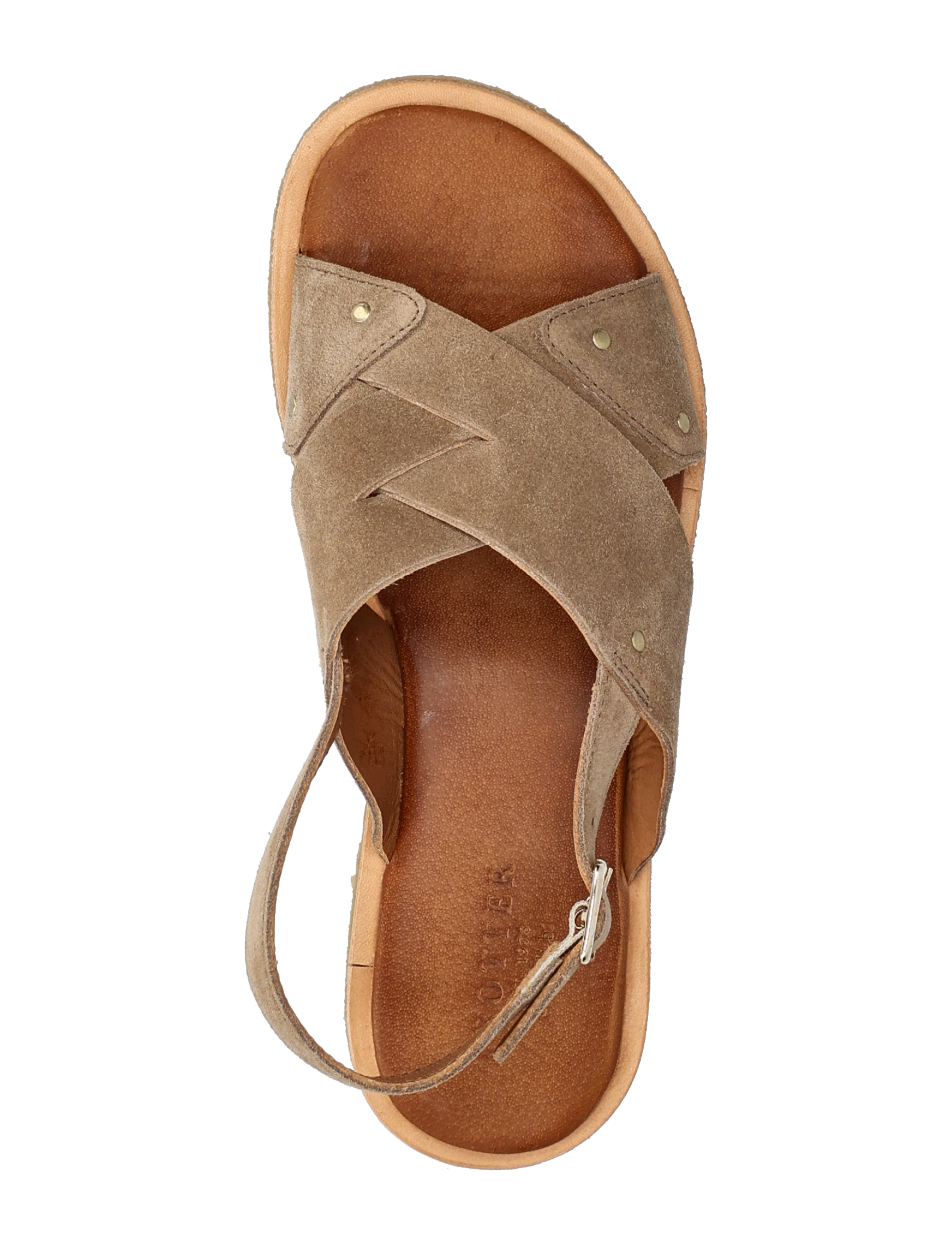 Billi Bi - Trotter - flade sandaler - sand  suede - 3