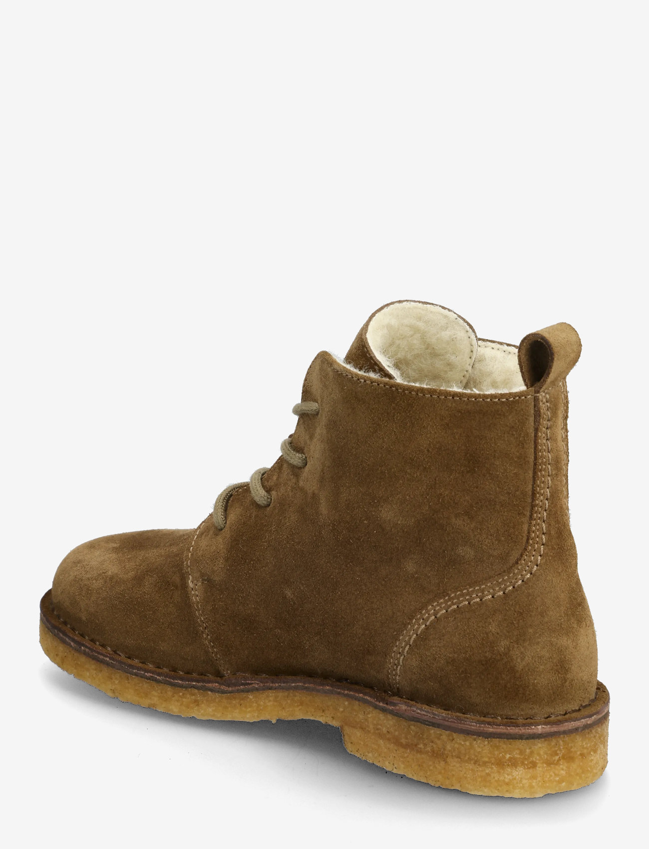 Billi Bi - Trotter - puszābaki bez papēža - olive antilope suede - 2