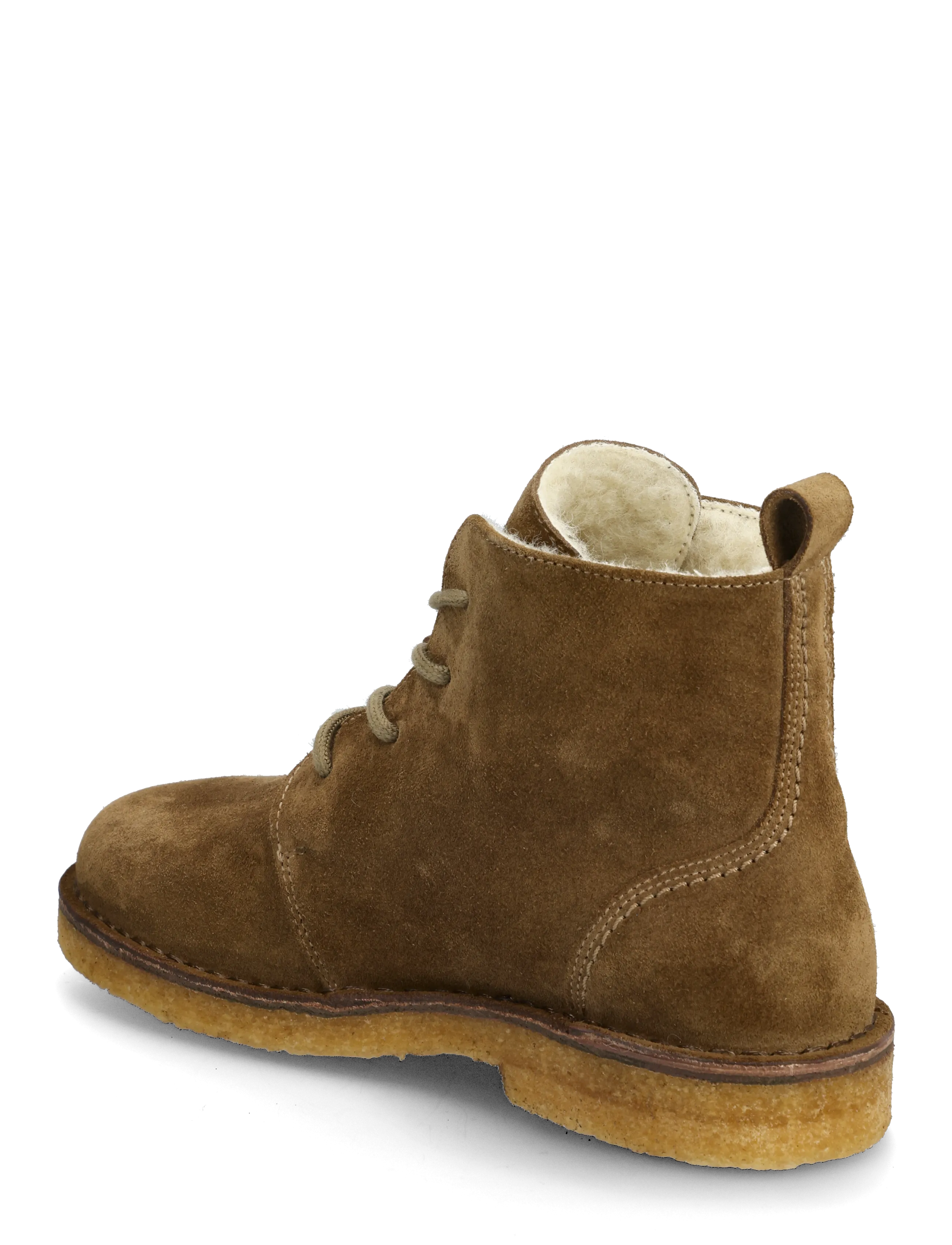 Billi Bi - Trotter - platta ankelboots - olive antilope suede - 2