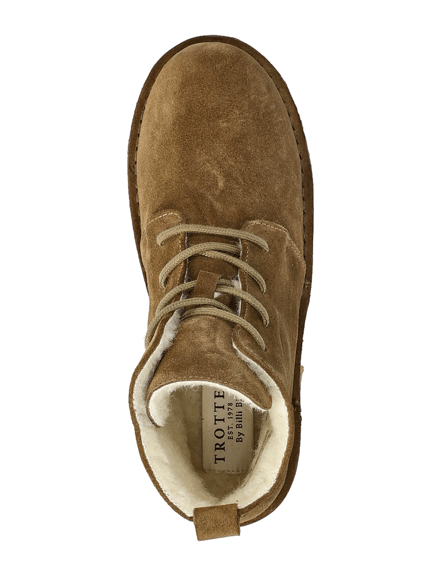 Billi Bi - Trotter - flache stiefeletten - olive antilope suede - 3